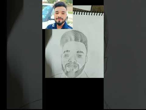 My friend sketch complete ll #trendingshorts #trendingshorts #artist #viral #hitsongs #art #trend