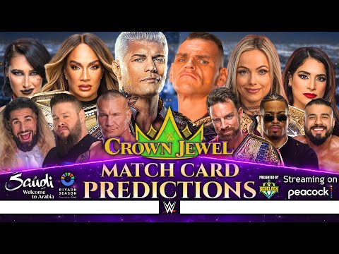 WWE Crown Jewel 2024 - Match Card Predictions [v3]