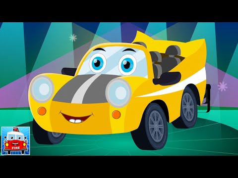 Race Car Song & Nursery Rhyme for Kids