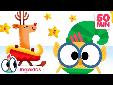 Magical CHRISTMAS SONGS for KIDS 🎄🎅 Holiday Music Fun | Lingokids