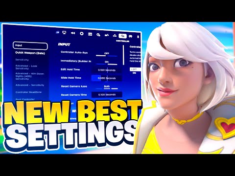 *UPDATED* BEST Controller Settings For FAST Edits + AIMBOT! (PS4/PS5/Xbox/PC)