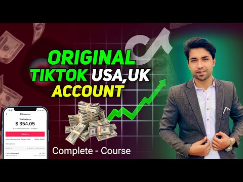 How To Create Original Tiktok USA,Uk Account in Pakistan | Tiktok Uk Account Kaise Banaye