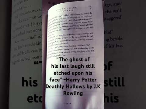 Harry Potter the Deathly Hallows by J.K Rowling