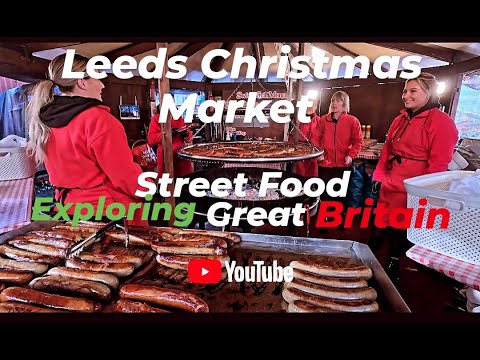 Leeds Christmas Market 2023  North Yorkshire Tourist Attraction |Travel vlog