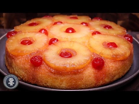 Pineapple Upside Down Cake - Desserts - Easy Cake Recipe