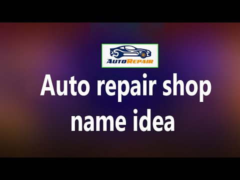 Auto Repair Shop Name Idea. Car Vehicle repair Business Shop Name Idea. Wheels motorcar shop name.