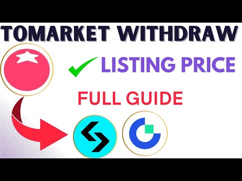 TOMARKET WITHDRAWAL #tomarket #airdrop #listing