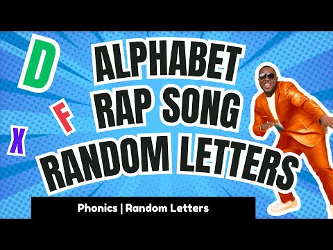 ABC Rap Song | Letter Rap| Random Order | Phonics Song | ABC song | Nursery Rhymes + Kids Songs