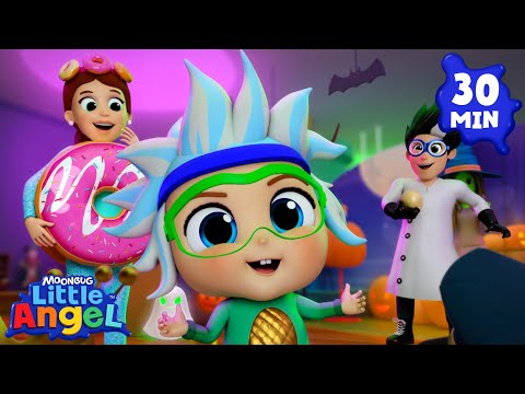 My Halloween Costume song 👻🎃| Little Angel | Monster Cartoon for Kids