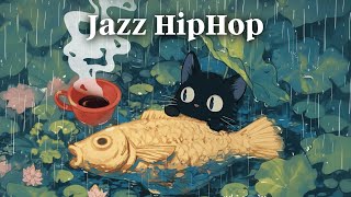 Cats love Taiyaki ☂️ Lo-fi Rain / Jazzy HipHop / Chillhop