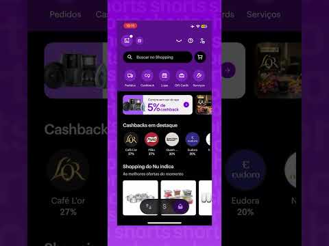 COMO SABER QUAIS LOJAS TEM CASHBACK NUBANK #Nubank #Cashback