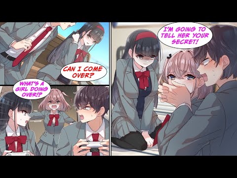 [Manga Dub] I'm doing well with the pretty girl I like, but when she comes over, my step sister...