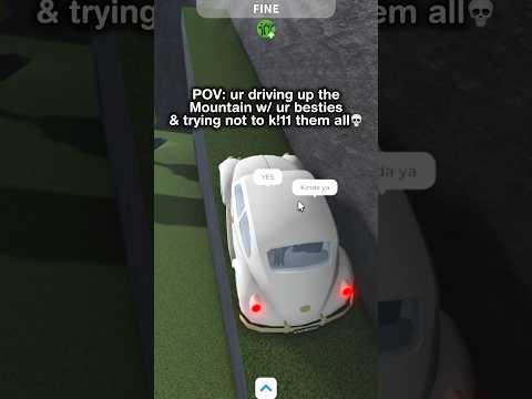 Ik my bloxburg besties can relate😭💀🚗 (bloxburg TikTok) #roblox #bloxburg #tiktok #shorts