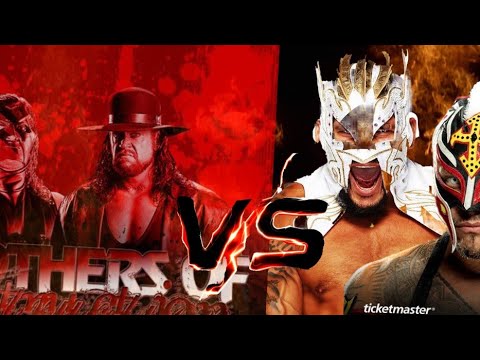 wwe full match hell for brother of distruction vs rey mysterio and kalisto tag team match.