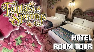 Tokyo DisneySea Fantasy Springs Hotel - Fantasy Chateau Entrance Side Superior Alcove Room Tour