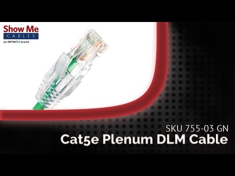 Cat5e Plenum Digital Lighting Management (DLM) Cable | SKU 755-03 GN