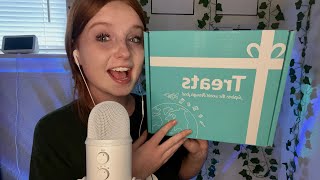 ASMR Taste Testing & Unboxing! | TryTreats International Snack Box!