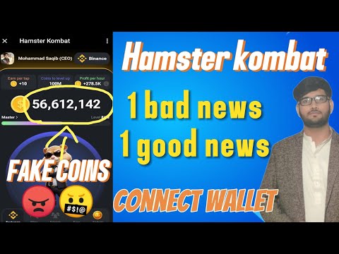 Hamster kombat || Connect wallet || Good & bad news || listing soon