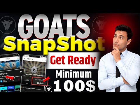 GOATS Airdrop SNAPSHOT TAKEN | GOATS Airdrop | GOATS Withdrawal Process | LEGIT Airdrop