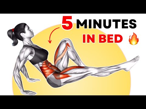 Do This Before Sleep To See Your Belly Flatten, Burn Stomach | Exercises To Lose Belly Fat In 7 Days