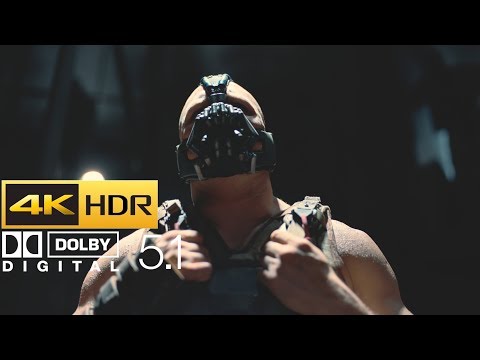 The Dark Knight Rises - Batman fights Bane (HDR - 4K - 5.1)