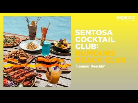 Summer Beachin’ Cocktail Recipe | Sentosa Cocktail Club