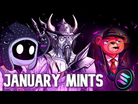 The 4 Best Solana NFT Mints of the Month!