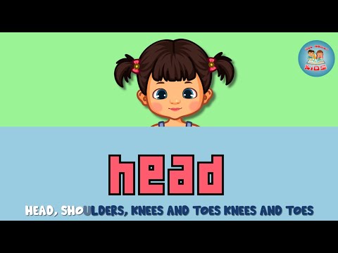 Head Shoulders Knees & Toes |  Nursery Rhymes & Kids Songs