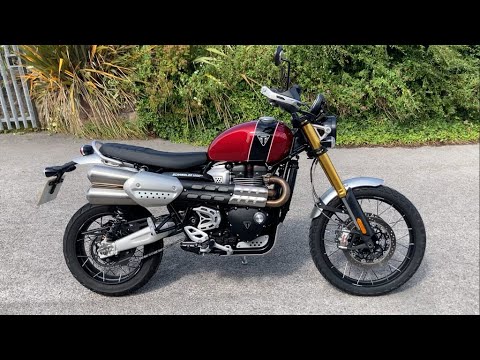 2023 TRIUMPH SCRAMBLER 1200 XE, 2632 MILES - WALKAROUND - COMPLETELY MOTORBIKES