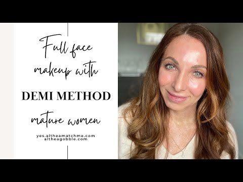 Over 40, 50? Stop wearing foundation and concealer: Demi Method, undetectable makeup