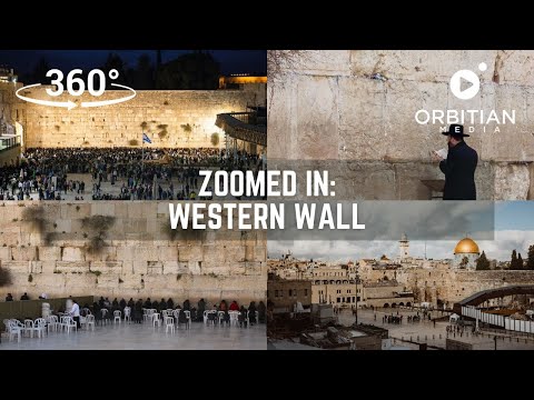 Zoomed in: Jerusalem Western Wall - 360° tour of this iconic spot in Jerusalem