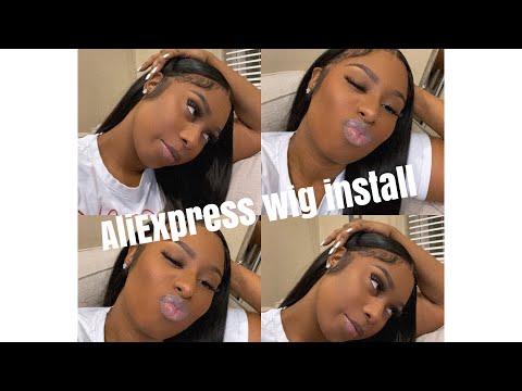 $194 FOR THIS HD WIG IN 28 INCHES 🥵 #aliexpress #hdlacewig