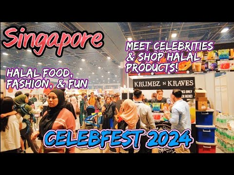 CelebFest 2024 at Suntec City | Halal Food & Product Bazaar Festival Singapore.