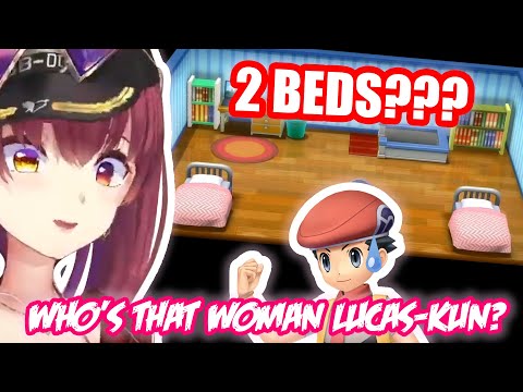 Marine's Funny Visit to her Boyfriend's House (Lucas' House) 【Hololive Eng Sub】