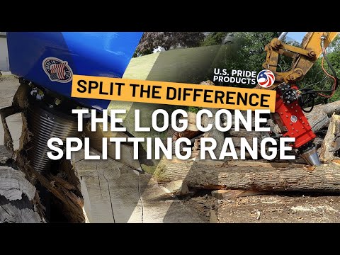 Split Logs With Ease with the Cone Splitter Range from U.S. Pride Products