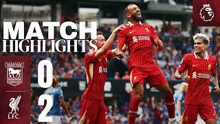 Another Salah record! 👑 | Ipswich Town 0-2 Liverpool | Premier League Highlights