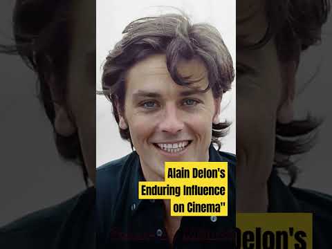 Alain Delon's Enduring Influence on Cinema#alaindelon#beforeandafter#antesedepois#antesydespues