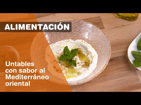 Selección de recetas de untables con sabor al Mediterráneo oriental