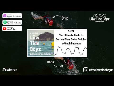 The Ultimate Guide to Carbon Fiber Swim Paddles w/Hugh Bowman | Low Tide Boyz, a Swimrun Podcast