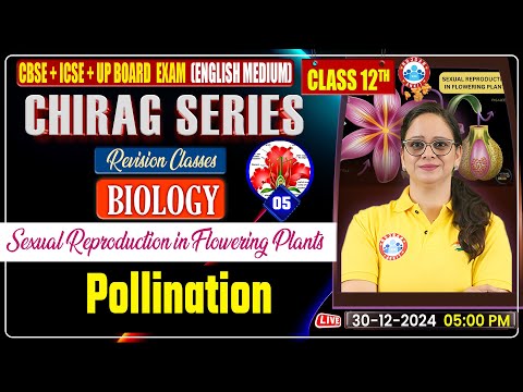 Class 12 Biology Sexual Reproduction in Flowering Plants | 12th Biology Chirag Series Revision Class