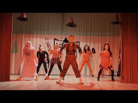 Zumba Helloween warm up - Ghostbusters (workout remix)