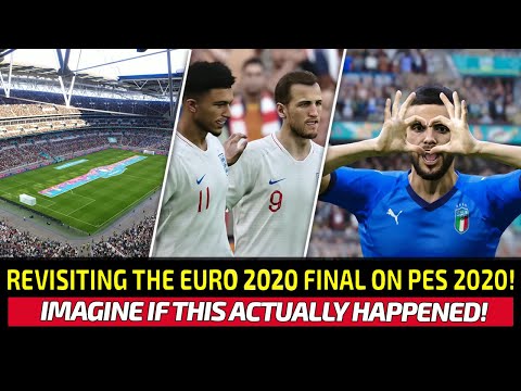 [TTB] REVISITING THE EURO 2020 FINAL ON PES 2020! - JUST IMAGINE IF THIS HAPPENED.. 😉