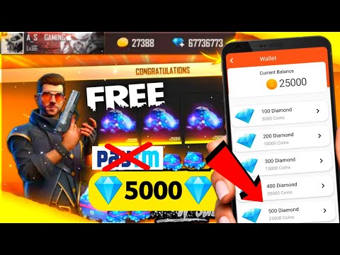 How To Get Unlimited Diamond In Free Fire Without Paytm No App - Garena Free Fire NSD