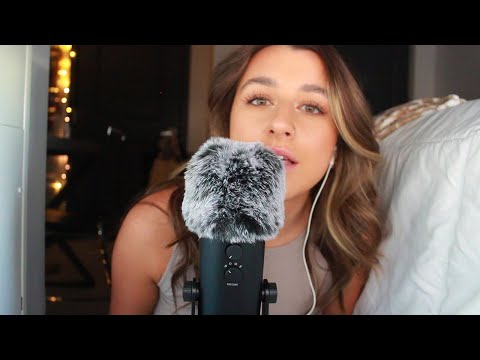 ASMR Whisper Rambling + Mic Scratching