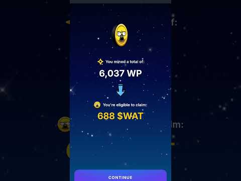 WAT Coin withdraw process। Gamee airdrop wat coin launch today। How to withdraw process Wat coin