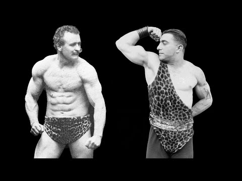 The Mighty Leopard Skins of Old School Strongmen