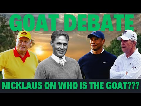 Jack Nicklaus on Golf’s GOAT Debate.