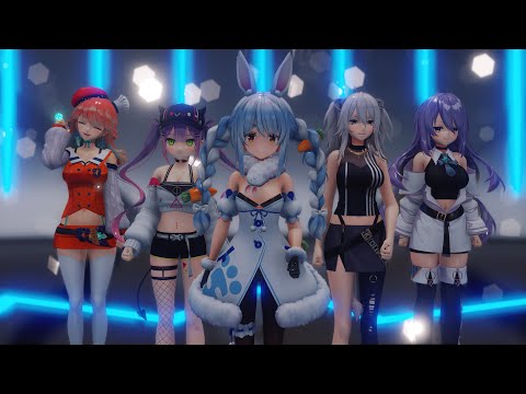 【hololive MMD】PEKORA & USAKEN / Conqueror【4K／60FPS】