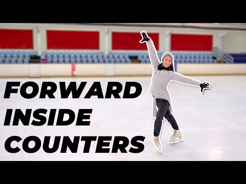 Forward Inside Counter Exercises For Beginners | Figure Skating