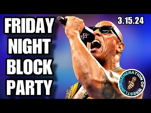 THE FRIDAY NIGNT BLOCK PARTY : The Rock, Mercedes Mone & More